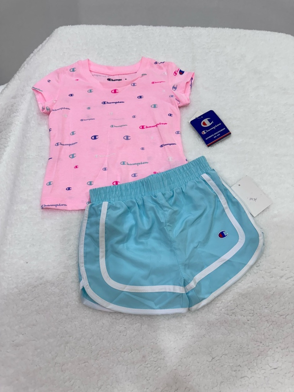 Girl’s Champion Short Set